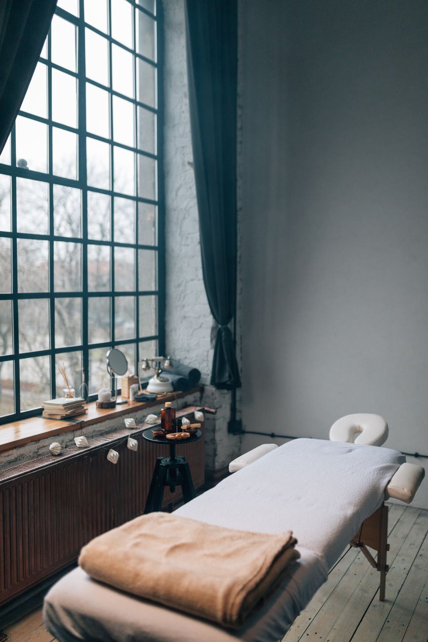 Sala del centro de estética (imagen ilustrativa)